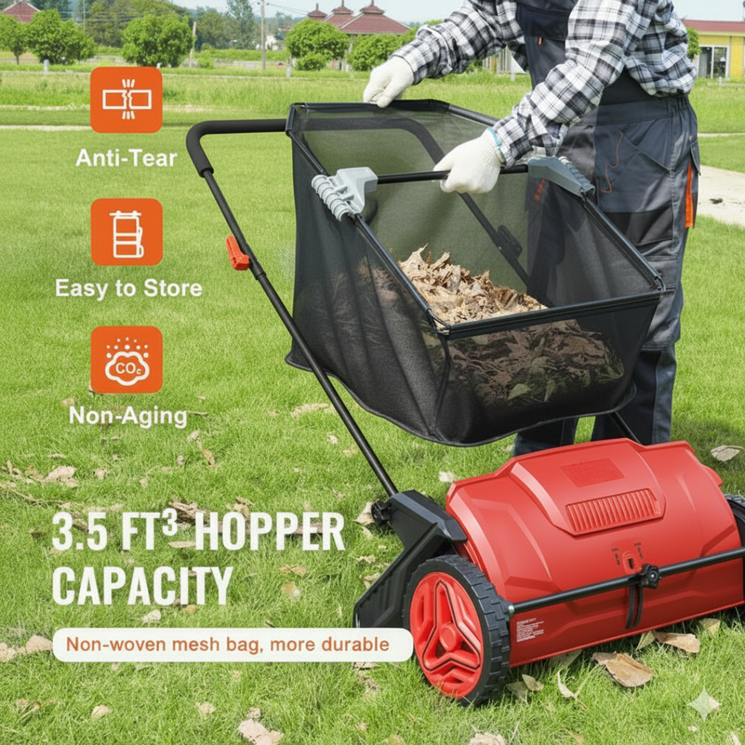 GARDENMATE™ - Push Lawn Sweeper
