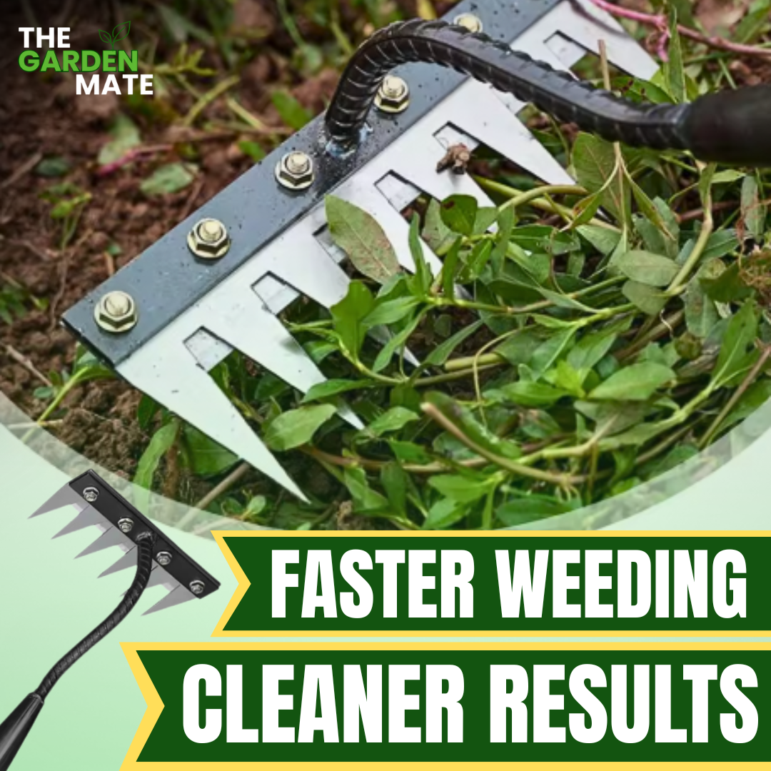 GardenMate™ - Iron Weeding Rake