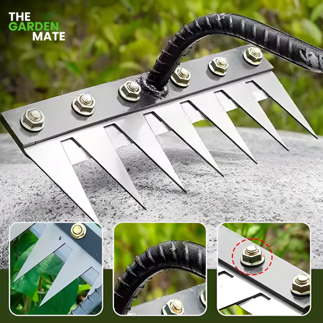 GardenMate™ - Iron Weeding Rake
