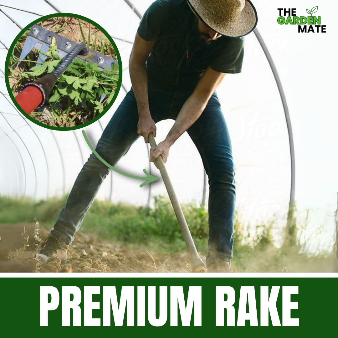GardenMate™ - Iron Weeding Rake