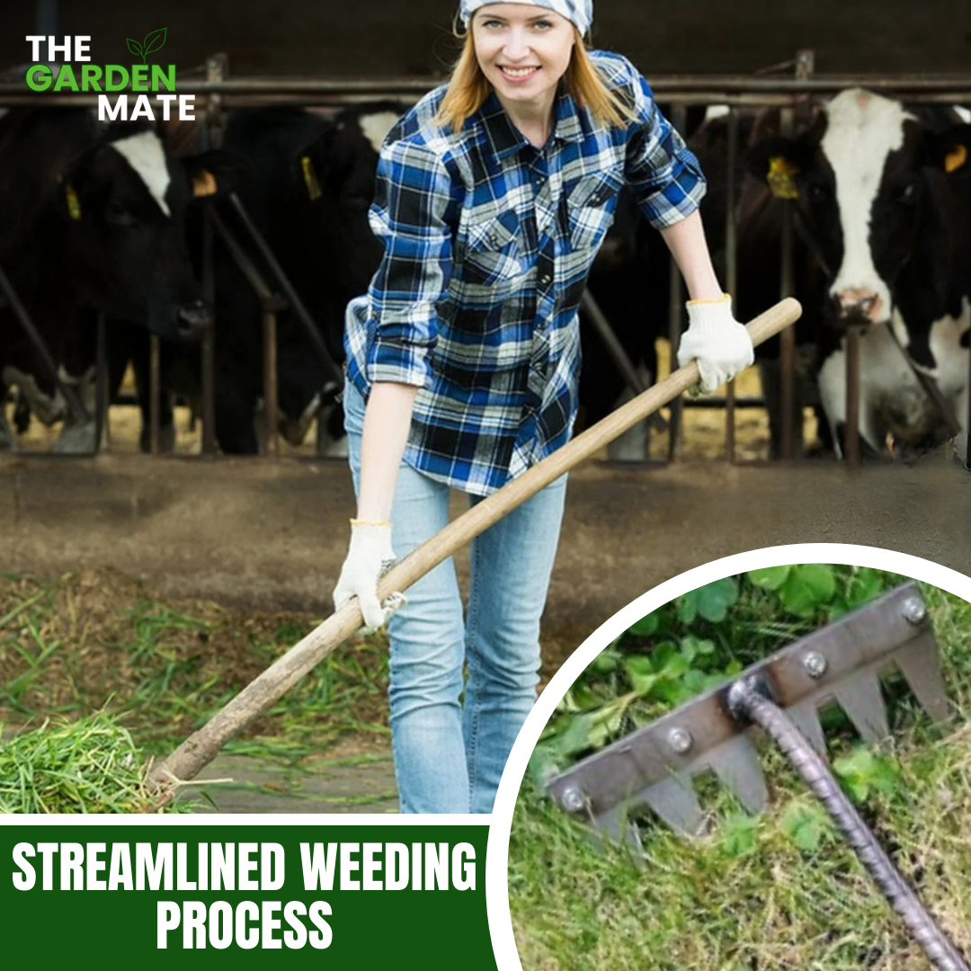 GardenMate™ - Iron Weeding Rake