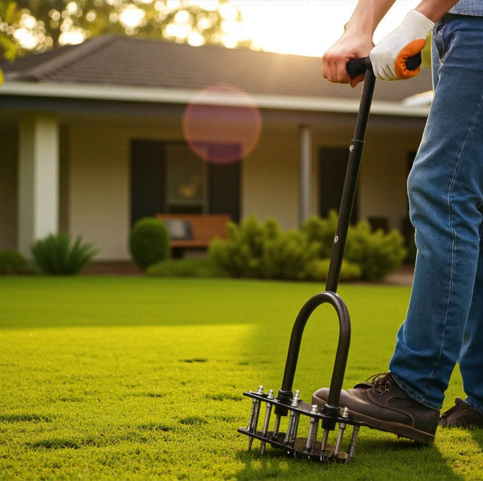 GARDENMATE - 2 In 1 Lawn Aerator (Copy)