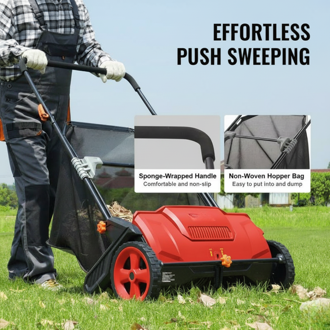 GARDENMATE™ - Push Lawn Sweeper