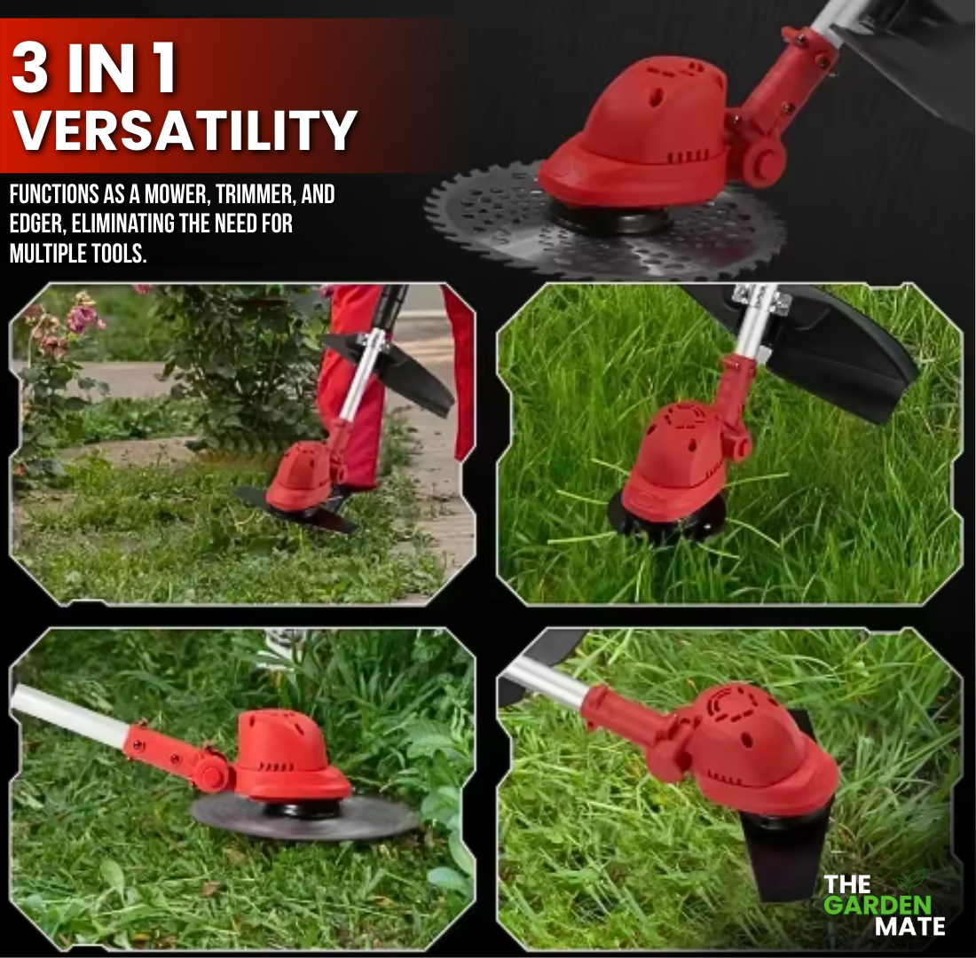 GardenMate™ - 3 in 1 Cordless Electric Grass Lawn Mower