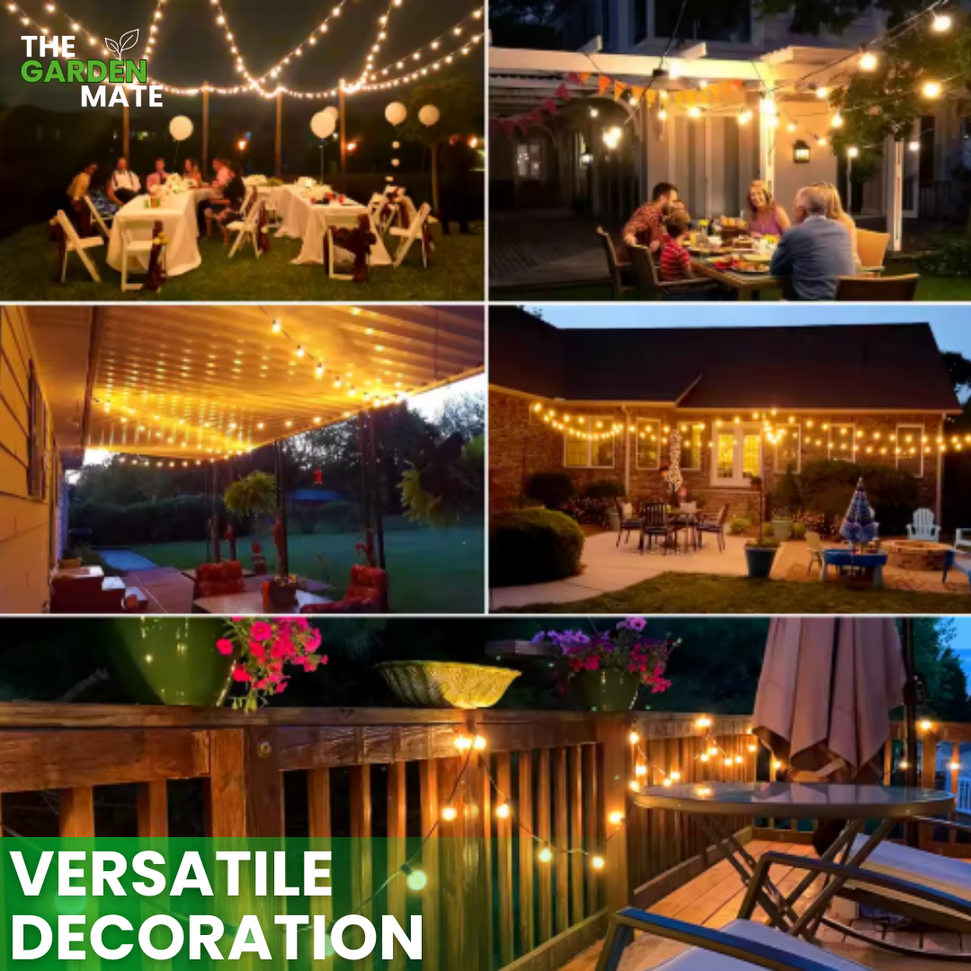 GardenMate™ - Solar Festoon Lights