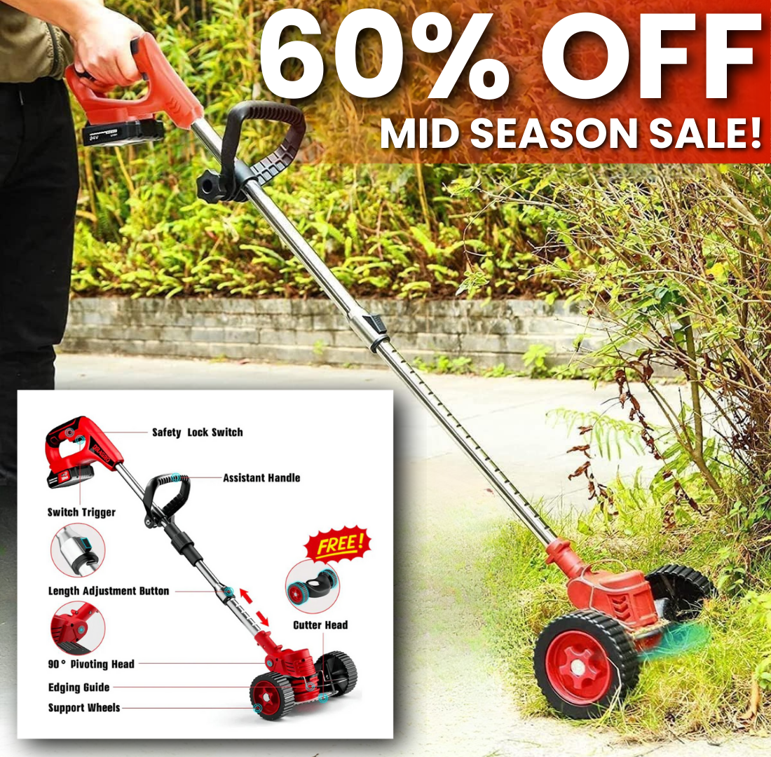 GardenMate™ - 3 in 1 Cordless Electric Grass Lawn Mower