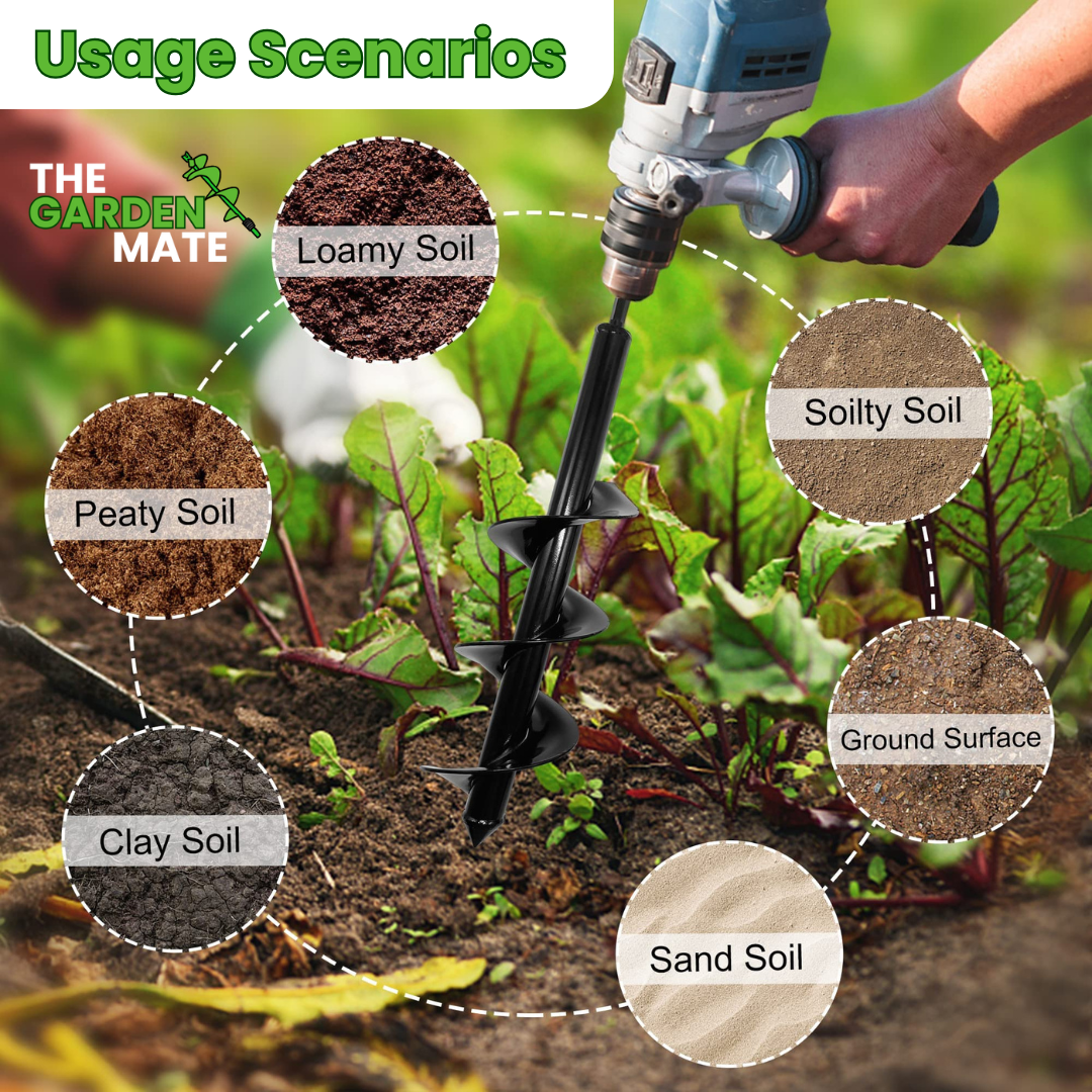 GardenMate™ - Garden Auger Drill