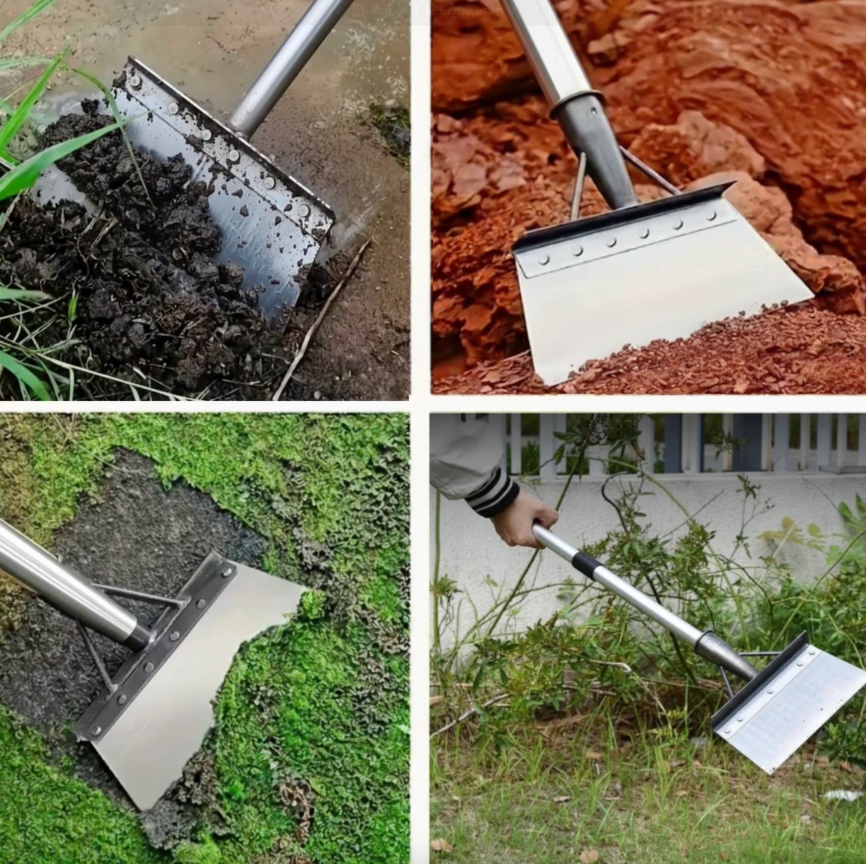 Stainless Steel Edge & Pavement Shovel (Head)