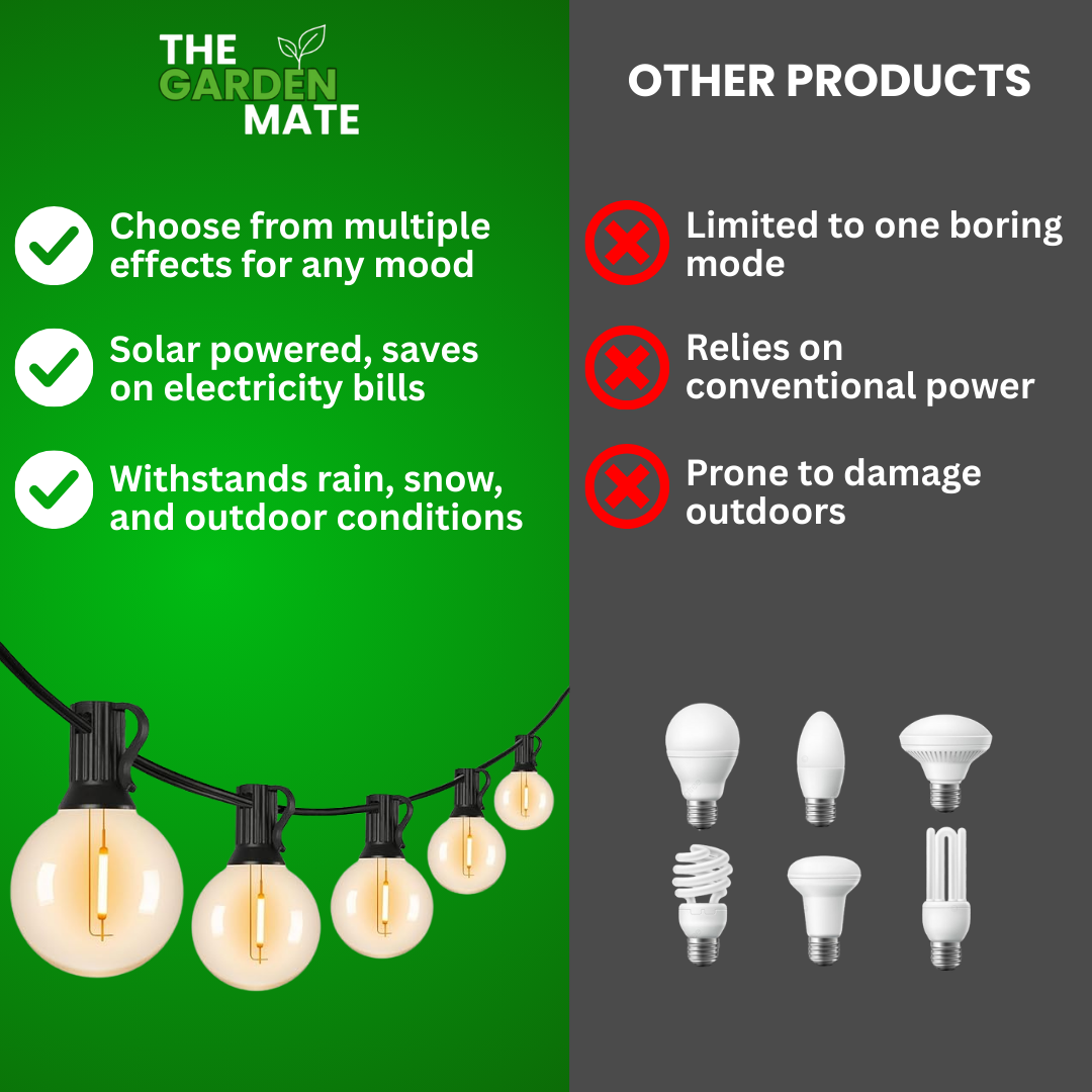 GardenMate™ - Solar Festoon Lights