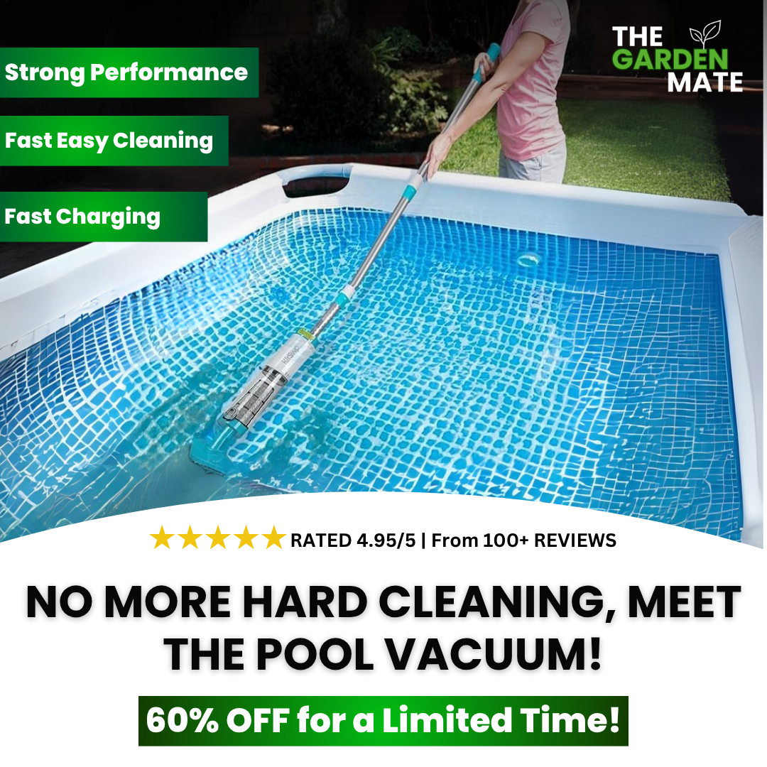 GardenMate™ - 3 in 1 Cordless Rechargeable Pool Vacuum Cleaner